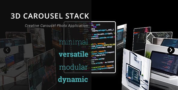 3D Carousel Stack Gallery [Download] - jQuery Script