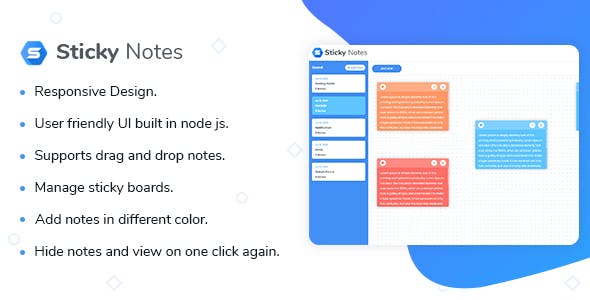 Node-Js Sticky Notes [Download] - jQuery Script